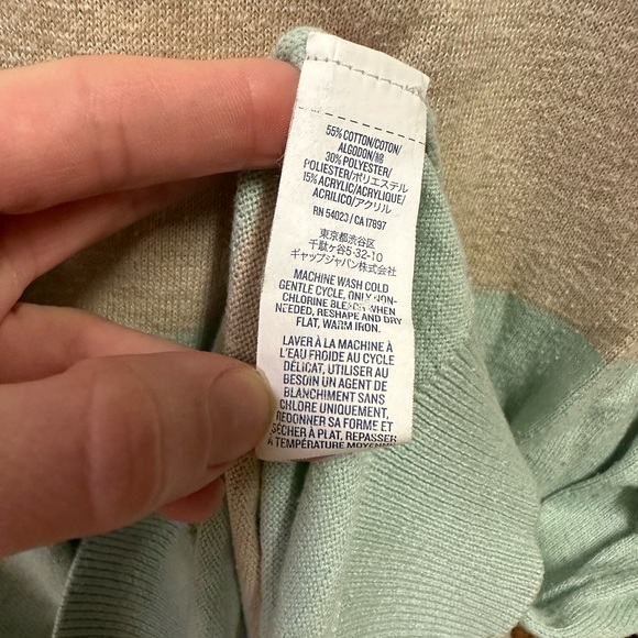 BUNDLE Old Navy & Abercrombie & Fitch Long Striped Sweaters S - Picture 7 of 8